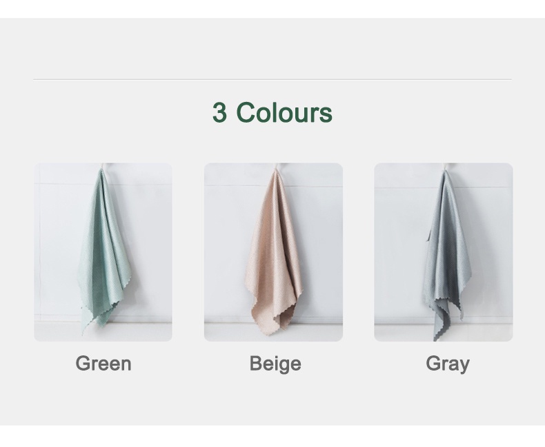 10 PcsSet Kitchen Towel Cleaning Cloth For Window-11